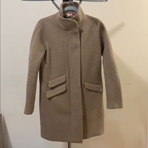 J.Crew Cocoon Coat Italian Stadium Cloth Wool